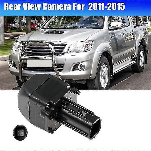 Til Hilux 2011-2015 Bakkamera Bageste Parkeringsassistent Backup Kamera 86790-71030 / 86790710 Black