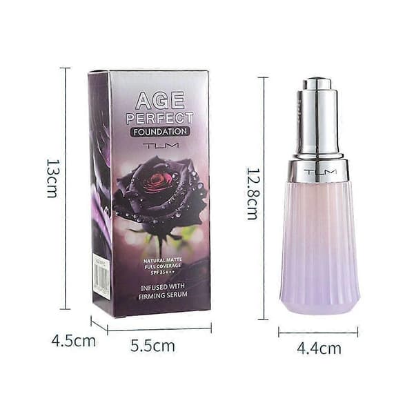 TLM Foundation Rose Moisturizing Hydrating-40g Ivory White