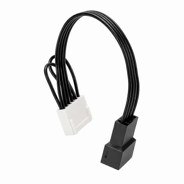 Computer Bundkort 6PIN til PWM 4Pin Køleventilator Forlængerstrømkabel til HP Z440 Z640 Server Noir et blanc