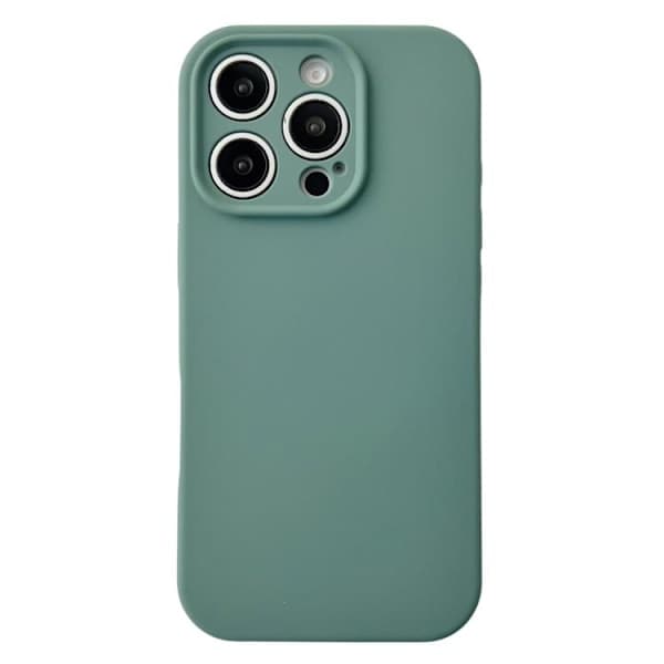 iPhone 16 Pro PU Hybrid TPU MagSafe IC Chip Deksel Grønn