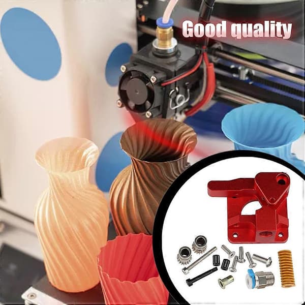 3D-skriver ekstruder aluminiumslegering mating profesjonell vedlikeholdsoppgradering Dual Adapters