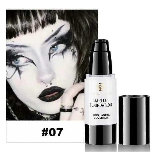 Hållbar Flytande Foundation Matt Finish Oljekontrollerande Smink 3 30ml