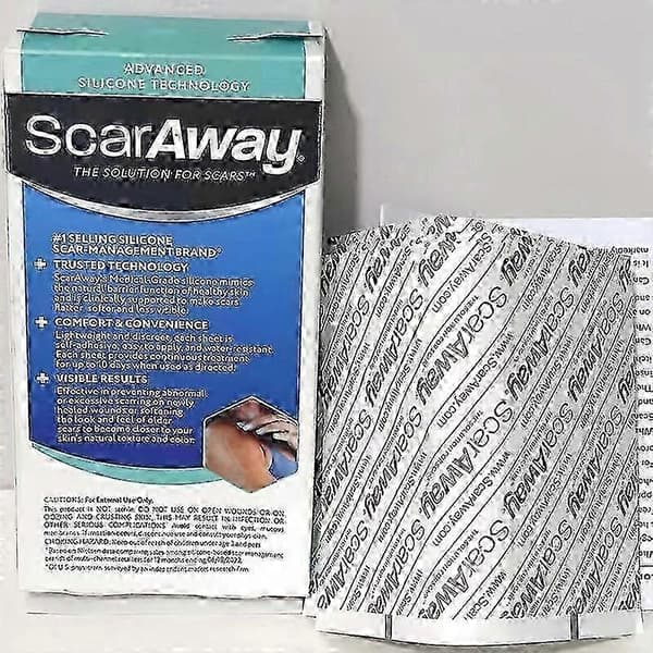 Scar Away Medicinska Klara Silikonärrark 6 Ark 6 sheets