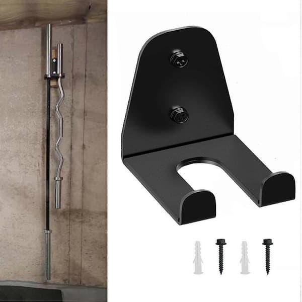Väggmonterad skivstångsförvaringsfäste Stark bärförmåga Robust konstruktion Enkel installation Skivstång M