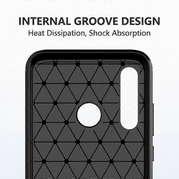Huawei telefonfodral för Huawei P30 telefonfodral stativ Grå