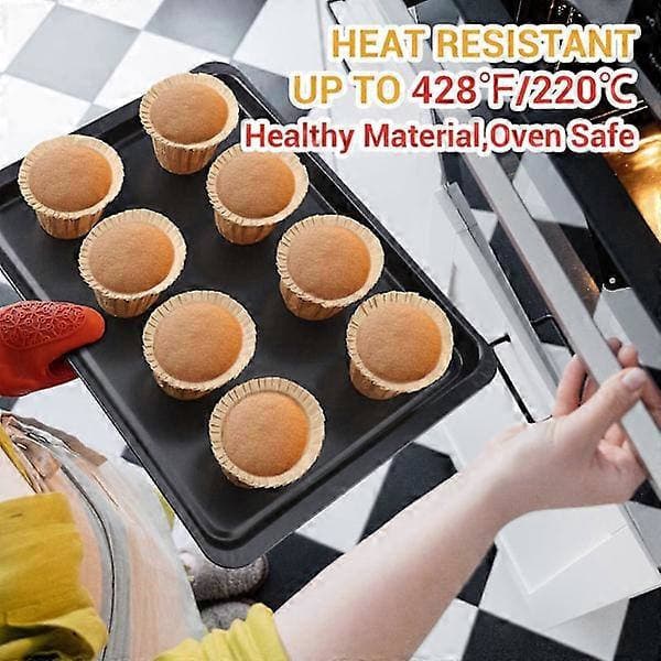 90-pack Heavy Duty Natural Paper Muffin and Cupcake Liners