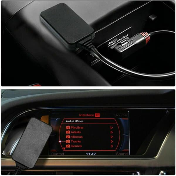 Audi Aux-kabeladapter med Bluetooth-lydmodul til Audi Mmi 3g High Multimedia Interface-system Nem Plug & Play-installation Kompatibilitet