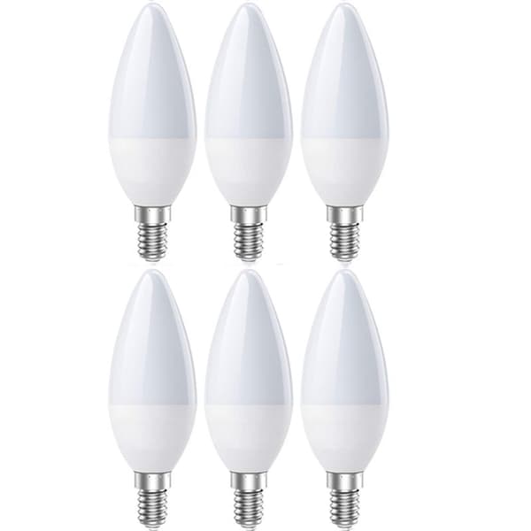E14 LED-lampor, LED E14-ljuskälla kallvit 6500K, 5w 60