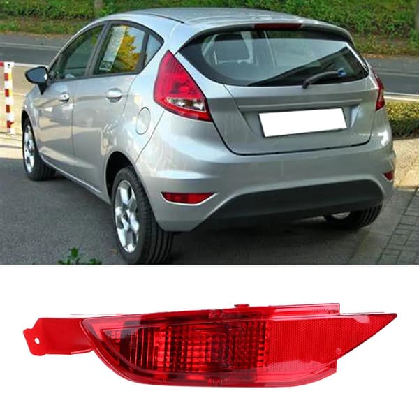 Baglygte Bag Venstre Side Kofanger Reflektor Bil Dekorationsdele Left Side with Light