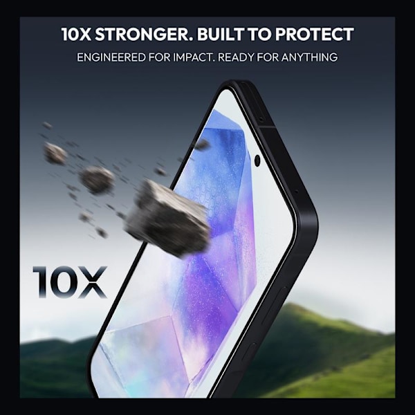 2-pack Samsung A55 Screen Protector - Tempered Glass | [Automatic Installation] - Bubble-Free Samsung A55
