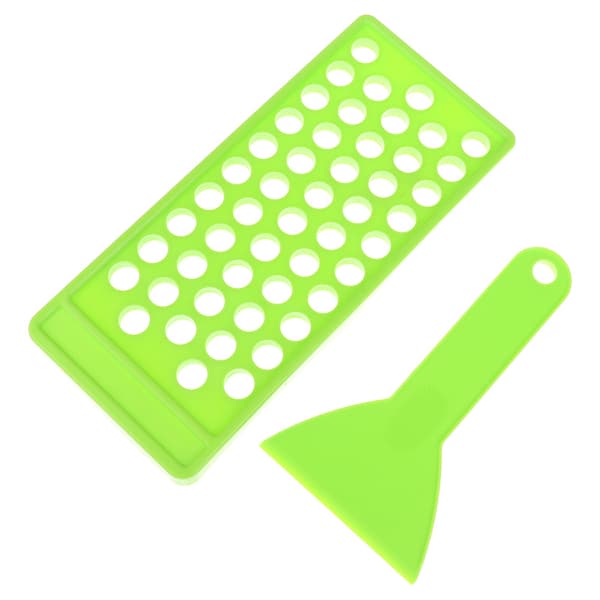 2 stk/sett DIY leppepomade leppeglans håndverkssett vokshellebrett sp onesize