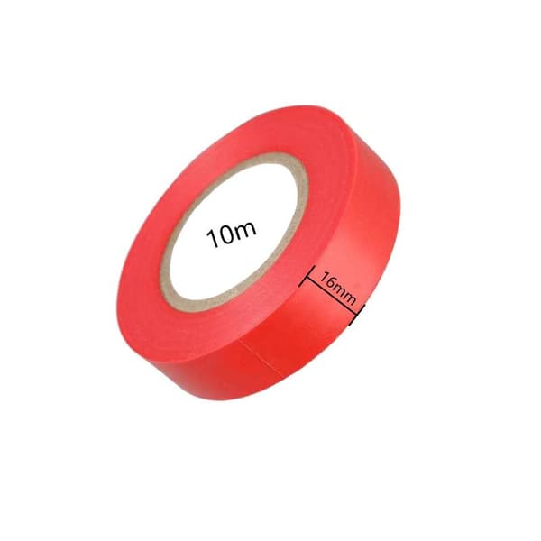 Farget tape 6 stk elektrisk isolasjonstape PVC