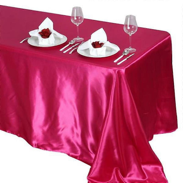 BalsaCircle 90\" x 132\" Sateng Rektangulær Duk Fuchsia