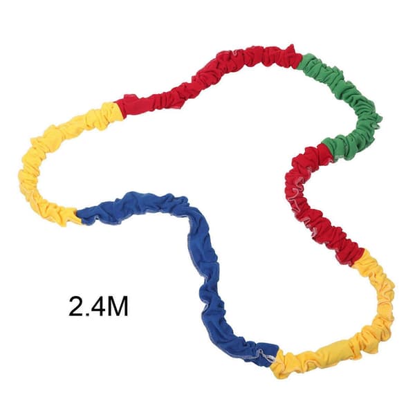 Elastisk kooperativ strækbånd modstandsbånd familie dynamisk bevægelse Circumference 2.4m