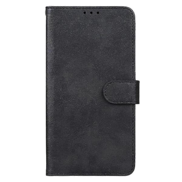 Læder telefoncover til Honor X6b Black