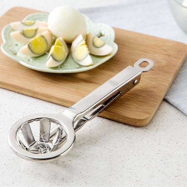 Kitchen Egg Slicer Non-slip Practical Kitchen Tool Cutting Egg Wedge Slicer For Hotel