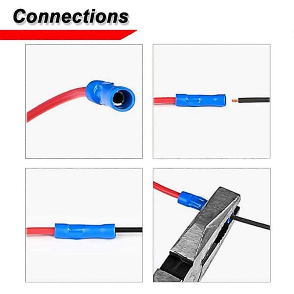 5 st säkringsadapterkit 12V 10 Amp bil Add-a-circuit Micro2 Blade ATR APT säkring