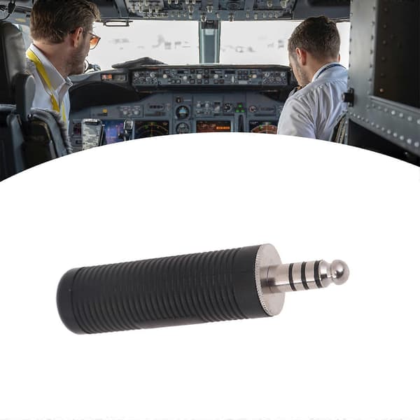 U174 Luftfartshelikopterheadset til almindeligt luftfartsheadset til helikopterheadset Multicolor