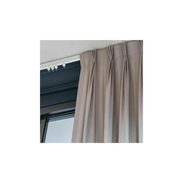 Foldbar gardinstang - 5 meter - Metalkrog - Fleksibel - Rumdeler