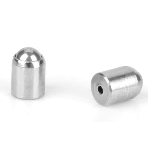 20 stk. 2X3mm Kulefjærstempel i rustfritt stål Kulefjærstempel Trykkpassform Kulefjærstempler Sett Skruer Bolter