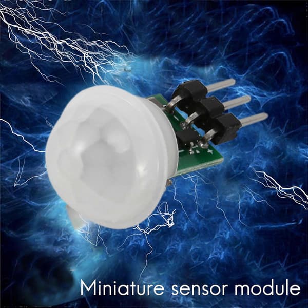 10 stk. AM312 Mini Human Sensor Module IR Pyroelektrisk Infrarød PIR Bevegelsessensor Detektormoduler DC
