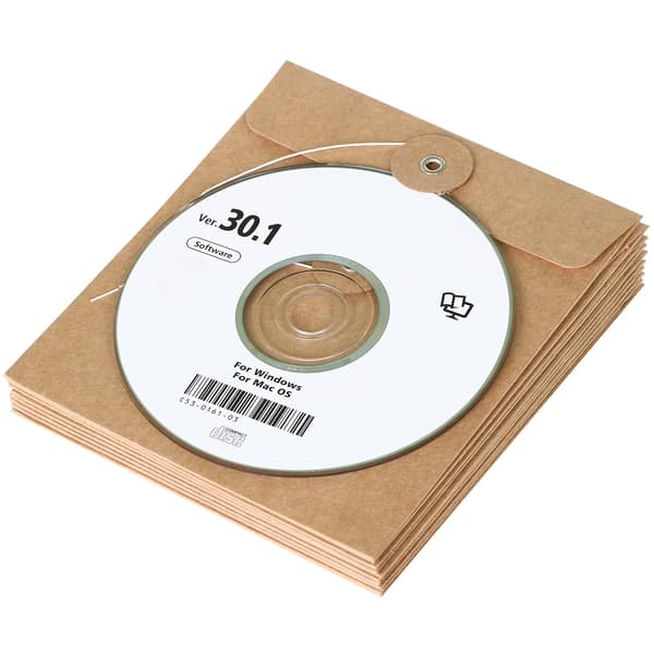 TRIXES 10 kpl Ruskea Kartonkikotelo CD-Koteloille