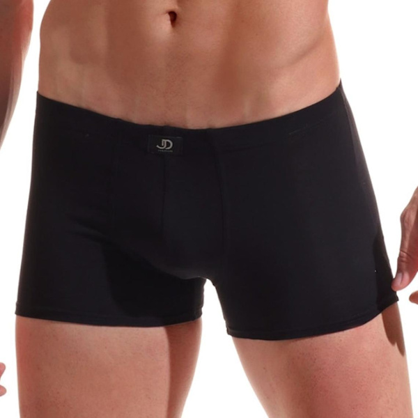 Svarta bomullsboxershorts