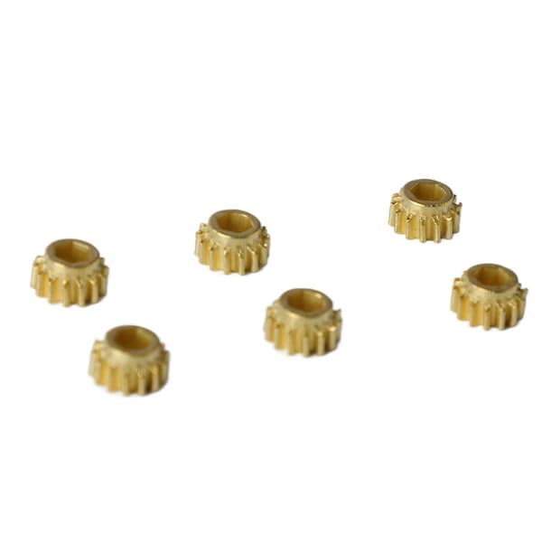 6 Pieces Guitar Gear Metal Hexagonal Hole Guitar String Tuning Peg Tuner Machine Head Gear Part Accessory