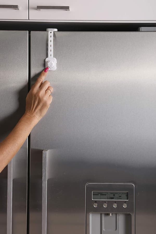 Twist 'N Lock Multifunktionell Spärr - Barnsäkerhetslås - Vit - 6-pack - Modell G1435