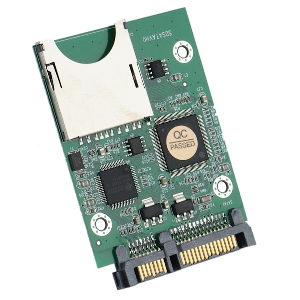 SD SDHC Secure Digital MMC -muistikortin 7+15P SATA Serial ATA -muunninsovitin Helppo asennus