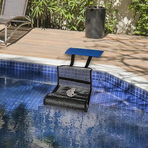 Pool Escape Rampe til Små Dyr, Oxford Klud Svømmepølse Rednings Escape Rampe Net til Flydende Frø