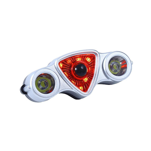 Cykellampa Blinkers USB Uppladdningsbar Vattentät LED Signallampor för Utomhus Cykel Bakljus