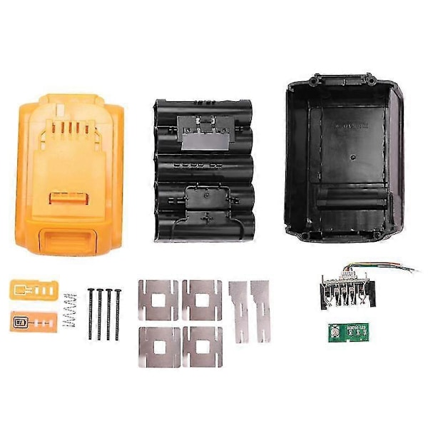 Dcb200 Li-ion Batteriplastfodral Pcb Laddningsskyddskretskort Skal För Dewalt 18v 20v D