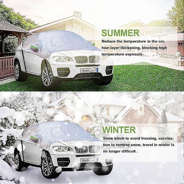 Talvituulilasin suojus, Auton tuulilasin suojus, Tuulilasin suojus autolle SUV 230145cm