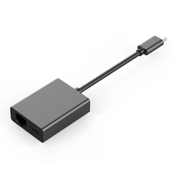 För TV 4K USB Dock Adapter USB C Ethernet USB C till Ethernet Adapter Plug and Play Support PD Chargi