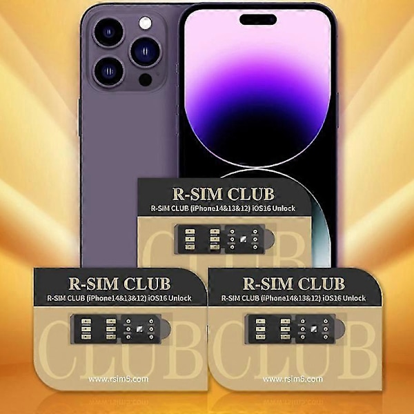 R-sim18 Club Rsim Club R-simclub Cpu Opplåsingskort Simkort Klistremerke For Rsim Boris
