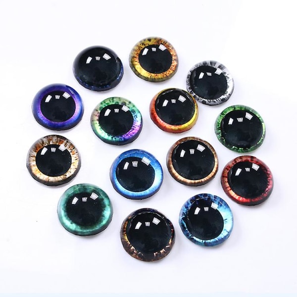 20mm Large Safety Eyes For Amigurumi Big Plush Animal Eyes Plastic Craft Crochet Eyes, Puppet, Bear, Doll Making Supplies For Diy100pcs-mix