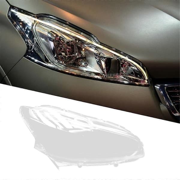 Høyre frontlyktdeksel for Peugeot 208 2012-2018