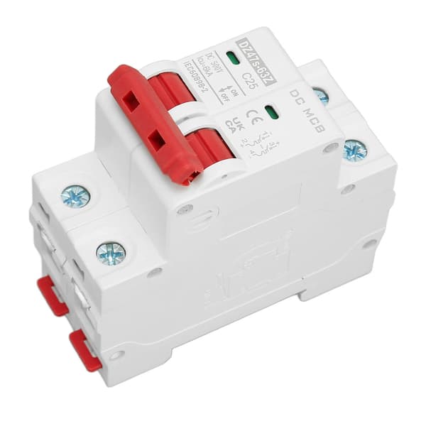 DC-afbryder Overbelastningsbeskyttelse Magnetisk system PV-afbryder 500V 25A 2P