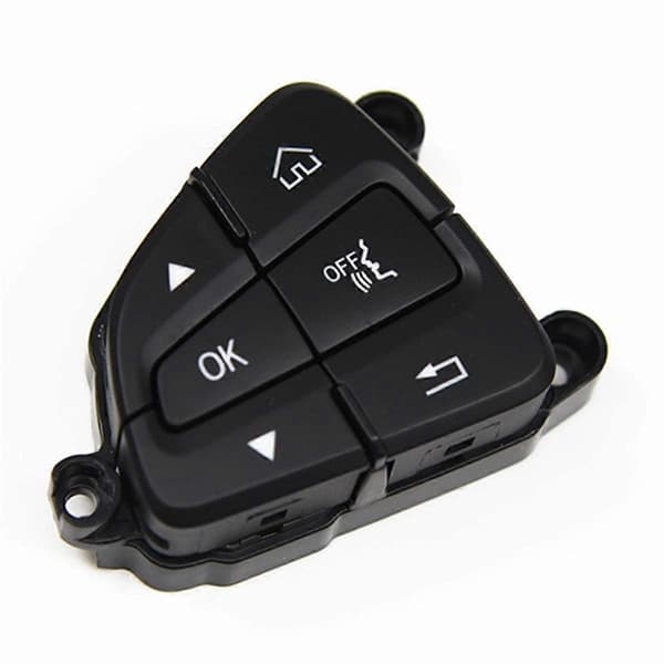 Multifunktionsratkontrolknapper til bil til C GLC Klasse W205 A0999050200 A0999050300 Sort