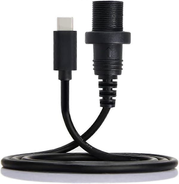 Vedenpitävä USB C -kaapeli, USB 3.1 Type C uros-naaras, datan jatkokaapeli
