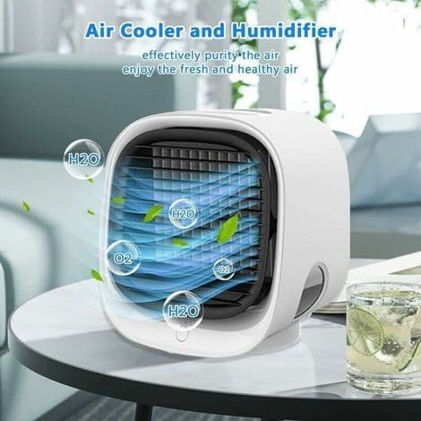 Hjem/VVS og Varme/Aircondition og Ventilator/Bærbar Aircondition/Luftkøler/