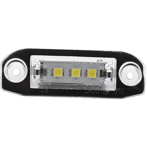 2 st LED-skyltbelysning för S80 Xc90 S40 V60 Xc60 S60 C70 V50 Xc70