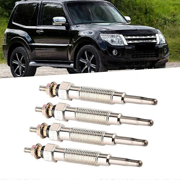 4 stk. Glødeplugger til Shogun Pajero 2.8 4M40T 4M40 - GP5501