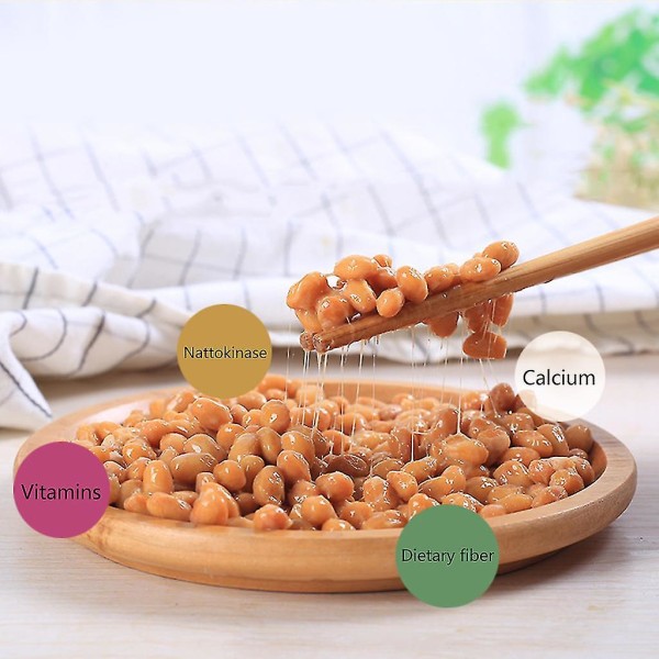 10 st Natto Startkulturer för Hälsa Bacillus Subtilis Gör Hemma Hushåll