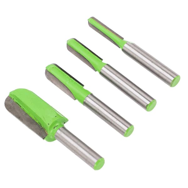 2025 Senaste Modell 4ST Core Box Bits Djup Rund Nos 8mm Skaft Fräs CNC