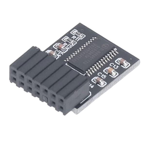 For TPM 2.0 Chip 14Pin LPC Krypteringssikkerhedsmodul SPI Interface Fjernkort Sikkert Modul