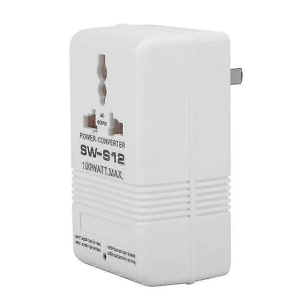 Rese-spänningsomvandlare upp/ner, Spänningsomvandlare Transformator Regulator 100W 110V/120V Till 220V