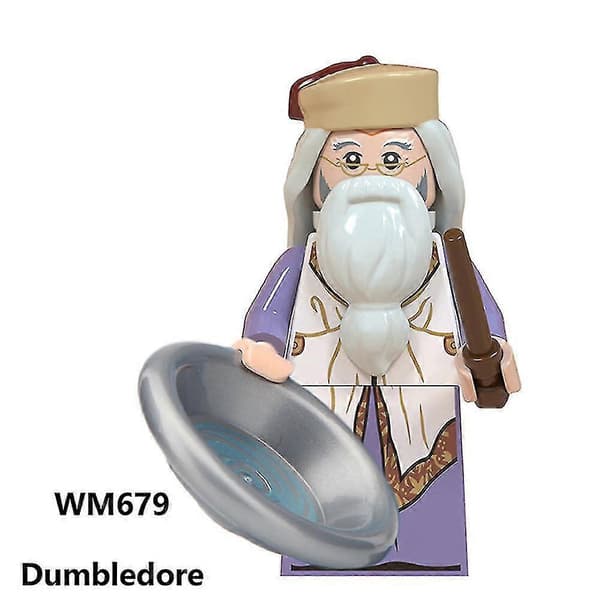 14-dels Harry Potter Figur Set, Mini Byggklossar, Actionfigurer, Leksaker för Barn, Present