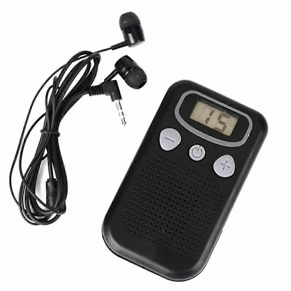 Ear Zoom Pro Hörförstärkare med Sonic Sound - Hörförstärkare för öron, hörlurar, dolda mikrofoner - Hör bättre när du pratar, lyssnar på musik, tittar på TV